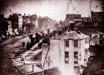 Boulevard du Temple, Paris, 3. arrondissement, 1838